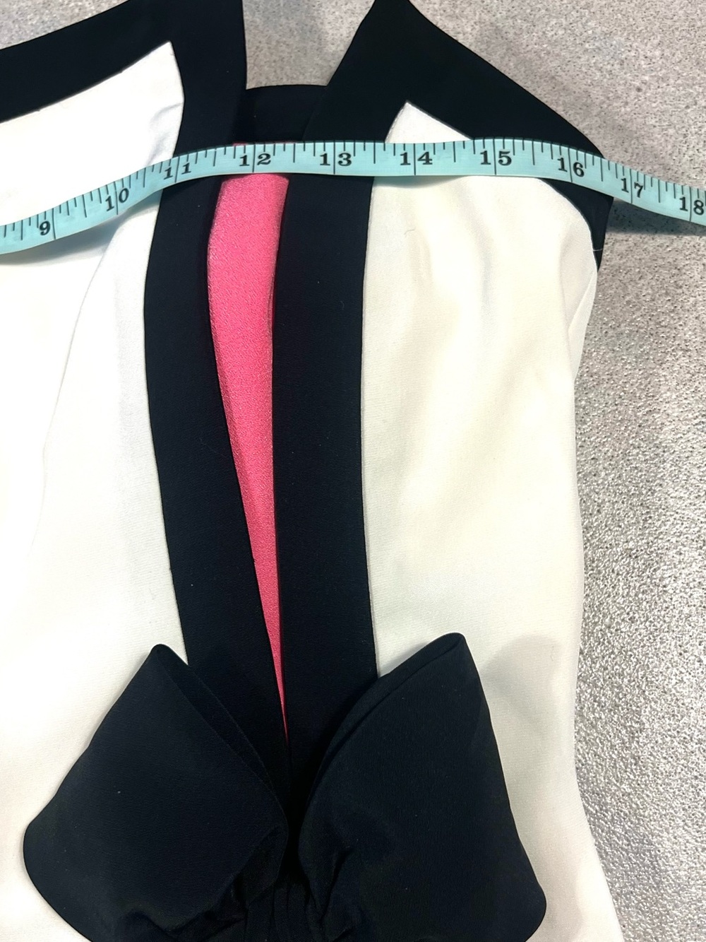 Rare VTG Bill Blass,Sculptural Bow,Corseted,Gala Couture Column Gown,EUC, Size 8 - Picture 7 of 10